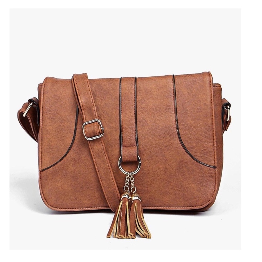 Boohoo Saddle Crossbody Bag